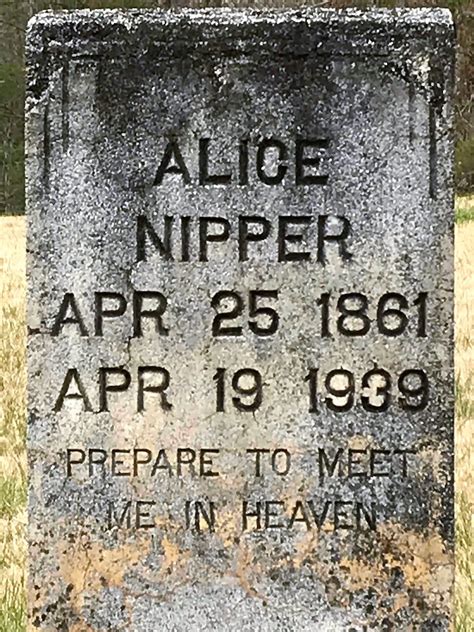 Alice Josephine Hooper Nipper Find A Grave Memorial