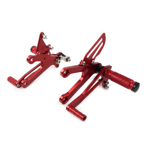 Rear Sets Foot Pegs Pedal Footrest Fit Honda NSR250 Motorcycle Aluminum