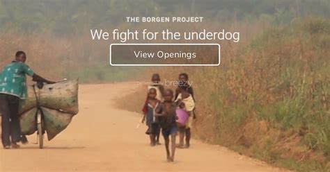 Openings At The Borgen Project