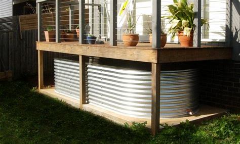 Under Deck Water Storage Deck Storage Box Ideas