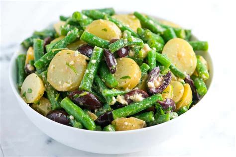 Green Bean Potato Salad With Feta And Olives