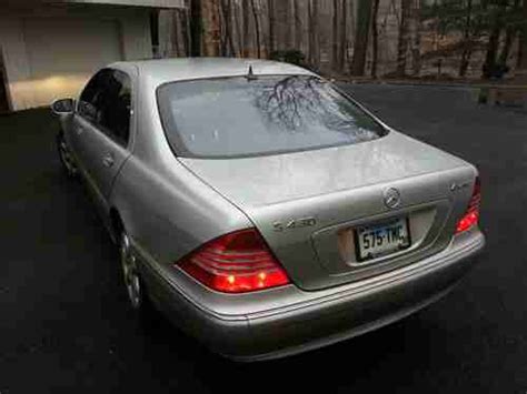 Buy Used 2004 Mercedes Benz S430 4matic Sedan 4 Door 43l Silver 87k