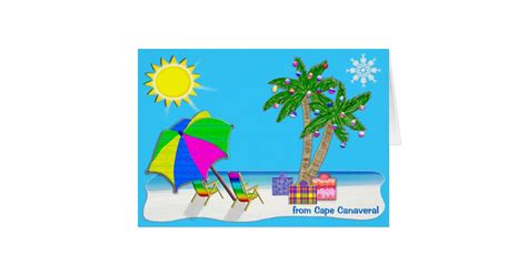 Personalized Beach Themed Christmas Cards | Zazzle.com