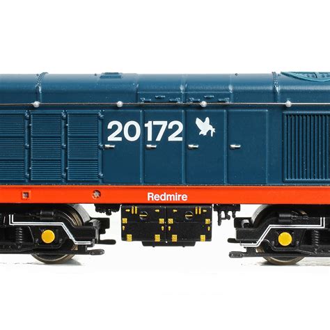 Graham Farish 371 042 Class 20 0 Headcode Box 20172 Redmire Br Blue Red Solebar N Gauge