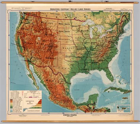 Printable Map Of Usa And Mexico