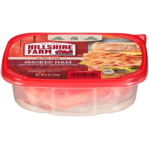 Hillshire Farm Ultra Thin Sliced Lunchmeat Smoked Ham