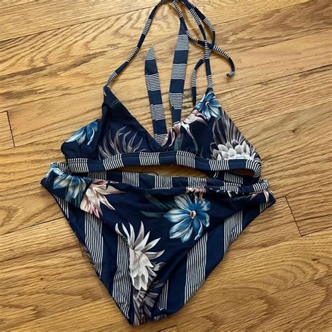 Swim Roxy Reversible Bikini Poshmark