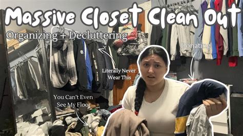 Massive Closet Cleanout 2024 Donating Organizing Decluttering