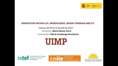 Innovation Within CLIL Mindfulness Design Thinking And ICT