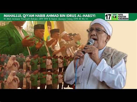 Habib Ahmad Bin Idrus Al Habsyi Baca Maulid Nabi Muhammad Saw Bersama