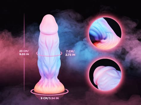 Thick Alien Dildo 9 Inch Fantasy Dildo Monster Dildo Etsy