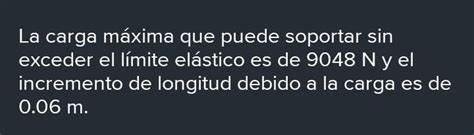 Cual Es La Carga Maxima Que Se Puede Colgar De Un Alambre De Acero De 6mm Brainly Lat