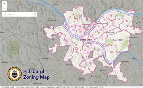 Pittsburgh Zoning Map - Wards — Details Reviewed LLC