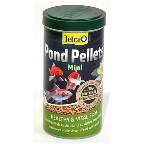 TETRA POND PELLETS MINI 1L Tretra Pond Nourriture Pour Poisson De