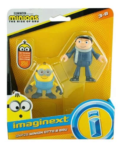 Imaginext Minions El Origen De Gru Gnp Minion Otto Gru En Venta En