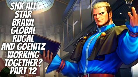 GOENITZ AND RUGAL WORKING TOGETHER STORY MODE SNK ALL STAR BRAWL