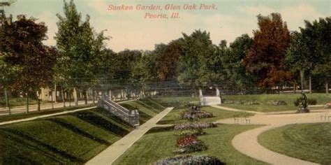 Sunken Garden Glen Oak Park Peoria Il