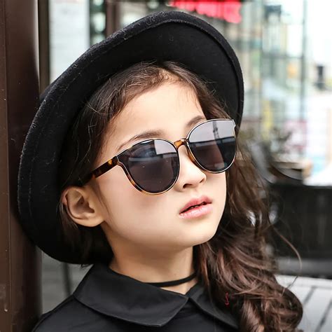 High Quality 2018 Kids Sunglasses Brand Baby Girls Sunglass Children