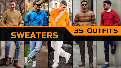 Sweater Outfit Ideas For Winter Men S Fashion Youtube