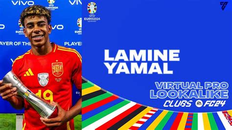 EAFC 24 HOW TO CREATE LAMINE YAMAL POTM PRO CLUBS YouTube