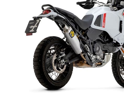 72647PO ÉCHAPPEMENT INDY RACE EVO ARROW TITANIUM APPROUVÉ DUCATI DESERT