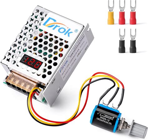 Drok 24v Power Supply 480w Buck Converter For Computer Cctv Lab In