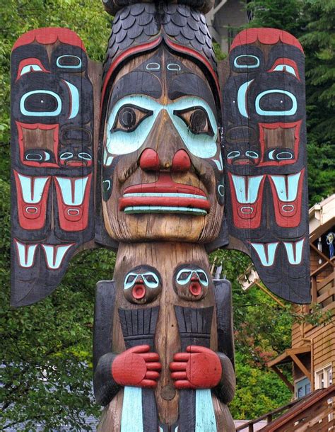 All Sizes Totem Face Flickr Photo Sharing Native American