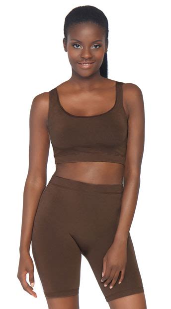 Ultra Naked Bodyshaper Two Piece Set Nude Shapewear Yandy Brown