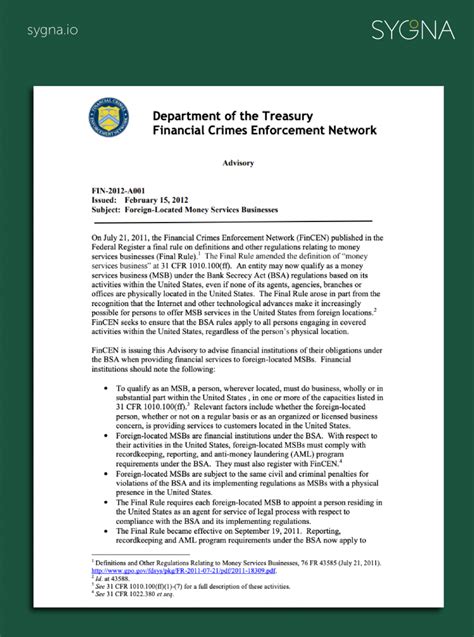 FinCEN vs Crypto (2011-2020): A Decade-long History of Regulations - Sygna