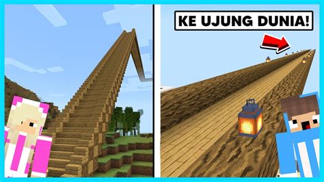 MIPAN ZUZUZU Buat Jembatan Yang Paling Panjang Di Dunia Minecraft