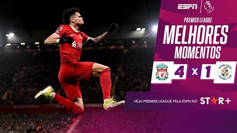 Liverpool Voa No Tempo Goleia Luton Town E Abre Vantagem Na