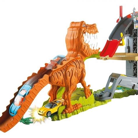 A Nova Pista Hot Wheels Ataque Do Dinossauro Triceratops Gigante Hot Sex Picture