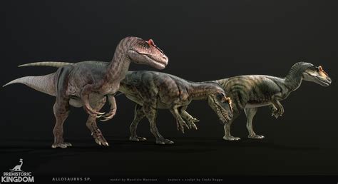 Artstation Prehistoric Kingdom Allosaurus Sp Cindy Raggo