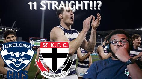 Straight Reacting To Afl Round Geelong Vs St Kilda Highlights