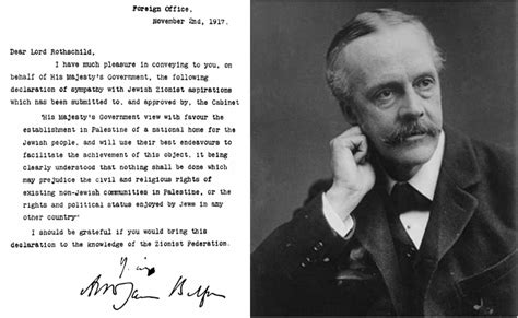 The Balfour Declaration, 1917 - History 12