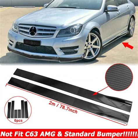 M Side Skirt Universal For Mercedes W C C C C C