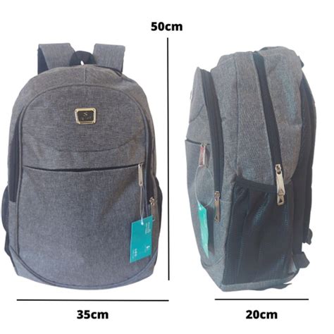 Mochila Notebook Feminina Masculina Escolar Viagem Trabalho Em Promo O