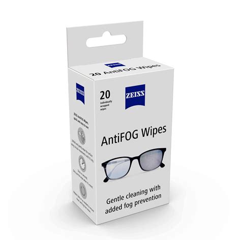 Zeiss Antifog Wipes 20 Count Lenzbuy®