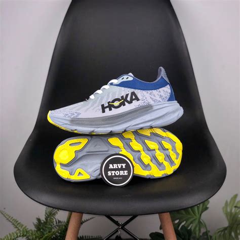 Jual Sepatu Olahraga Running Shoes Hoka Challenger Atr Abu Grey