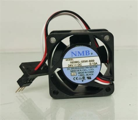 Axial Fan Black 1608KL 05W B69 NMB Cooling Fans Size 40 Mm X 40 Mm X