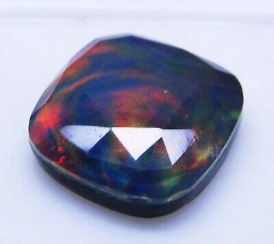 Synthetic 11 5 Ct Multi Color Aurora Triplet Opal Loose Gemstone EBay