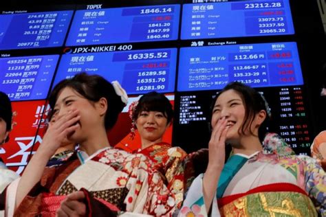 Bursa Saham Tokyo Ditutup Melemah Mengikuti Jejak Di Wall Street