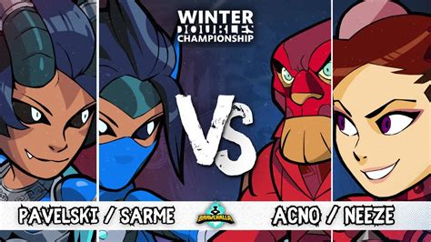 Pavelski Sarme Vs Acno Neeze Top Brawlhalla Winter Doubles