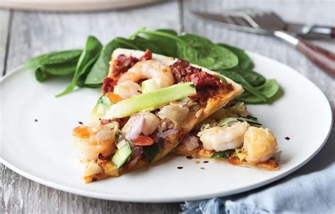 Chilli Prawn Pizza Healthy Food Guide