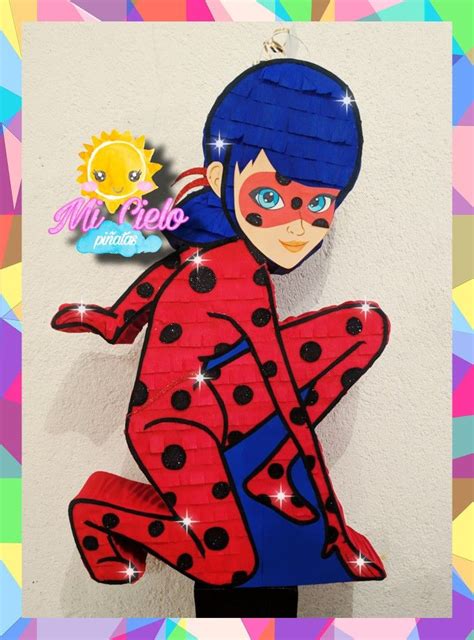 Piñata Miraculous Ladybug Piñatas Piñatas Para Niños Piñata