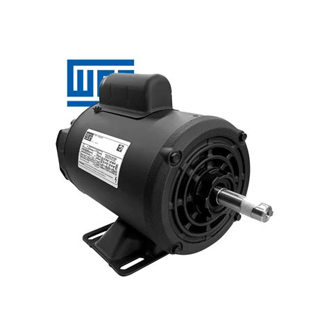 Motor Betoneira Elétrico Monofásico 1cv 4 Polos 110 220 Baixa Rotação Weg