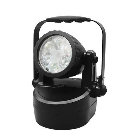 Waterproof Magnetic Power Display Explosion Proof Warning Searchlight