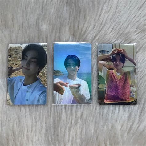 Set Jungwon Photocards And Sealed Senkou Solo Jacket Odysseus