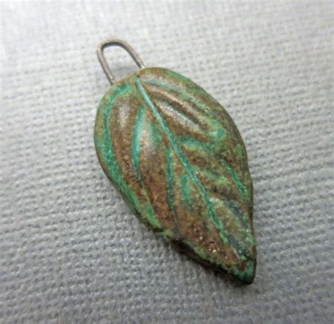 This Handmade Ceramic Leafis Glazed With A Rustic Copper Patina Glaze