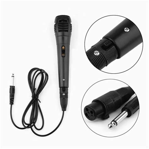 Buy Wired Uni Directional Handheld Dynamic Microphone Voice Recording